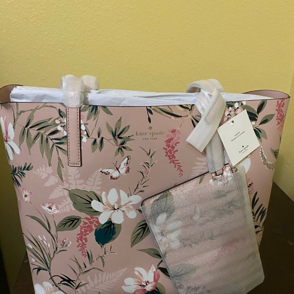 NWT Kate Spade ♠️ Arch Place Mya Botanical Tote